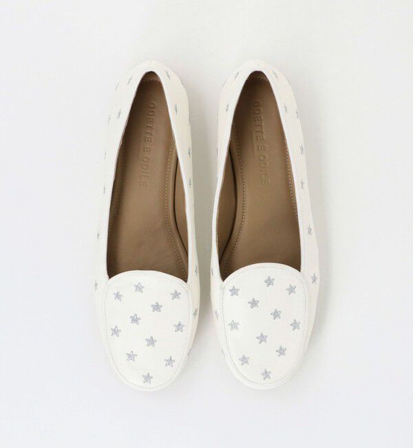 ODETTE E ODILE「ラウンドモカ フラット15&uarr;」|パンプス|OFF WHITE