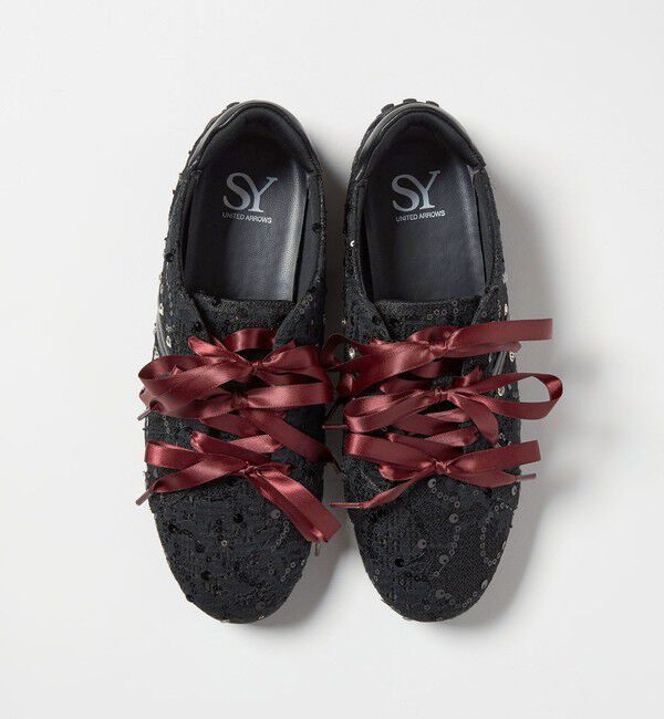 SY UNITED ARROWS「＜SY＞ 3リボン スニーカー20&uarr;」|スニーカー|