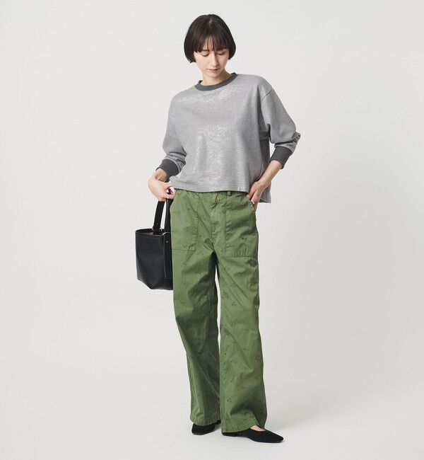 UNITED ARROWS「フォイルプリント スウェット」|スウェット・ジャージ|