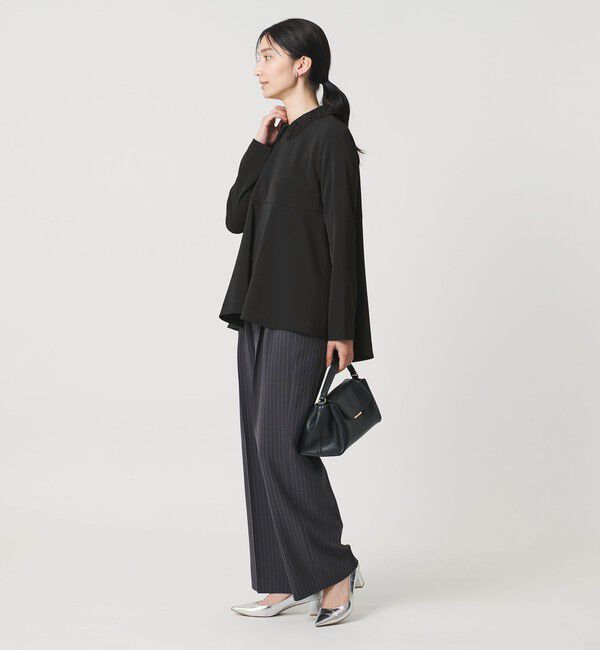 UNITED ARROWS「FEEL CLEAN 2WAY ブラウス ‐防シワ ストレッチ UVカット‐」|シャツ・ブラウス|