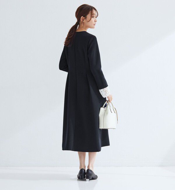 UNITED ARROWS green label relaxing「［size SHORTあり］ソデレース 2WAY ワンピース」|ワンピース|