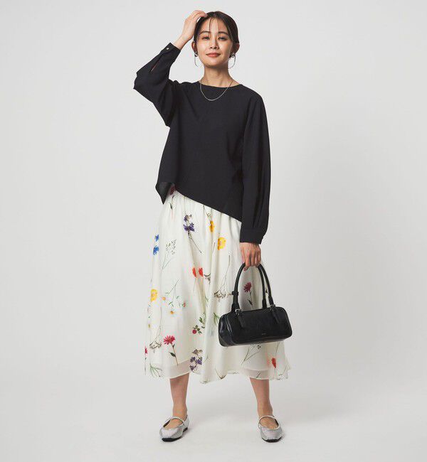 UNITED ARROWS green label relaxing「［size SHORTあり］fleurie(フルリー) フォルム プルオーバー ブラウス」|シャツ・ブラウス|