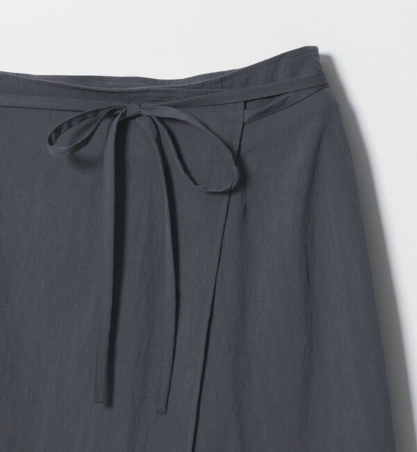 UNITED ARROWS green label relaxing「＜SEASONAL COLLECTION＞ラップ レイヤード スカート」|台形|