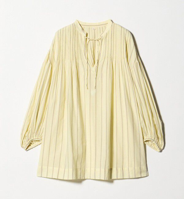 UNITED ARROWS green label relaxing「ボリュームスリーブ ピンタック ブラウス」|シャツ・ブラウス|