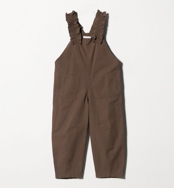 UNITED ARROWS green label relaxing「ツイル フリル サロペット / キッズ  100cm-130cm」|ワンピース|