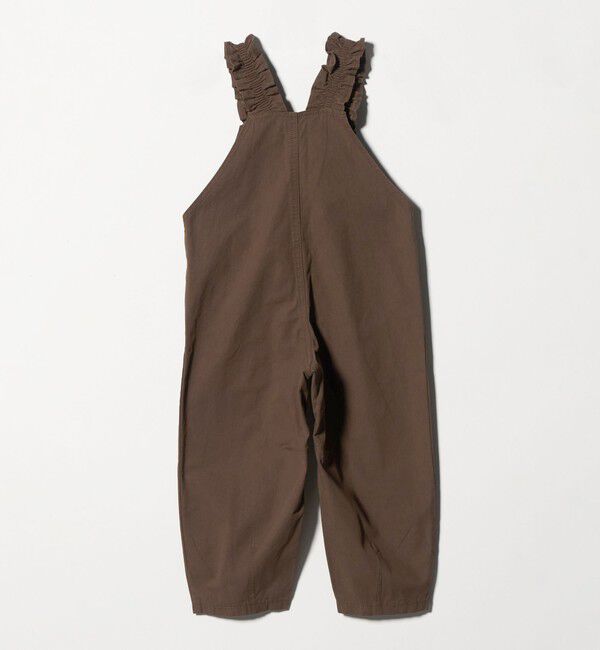 UNITED ARROWS green label relaxing「ツイル フリル サロペット / キッズ  100cm-130cm」|ワンピース|