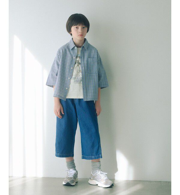 UNITED ARROWS green label relaxing「チェック シャツ / キッズ  140cm-160cm」|シャツ・ブラウス|