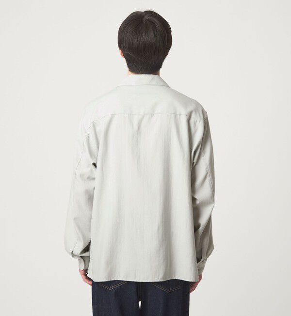 UNITED ARROWS green label relaxing「ナイロン ツイル オープンカラー シャツ ブルゾン -撥水-」|シャツ・ブラウス|