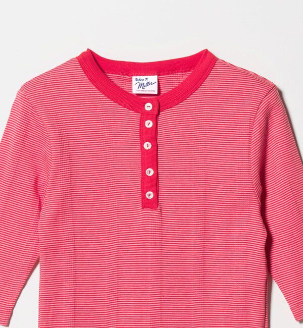 UNITED ARROWS green label relaxing「＜Robert P. Miller＞ヘンリーネック 5分袖 プルオーバー カットソー」|Tシャツ・カットソー|