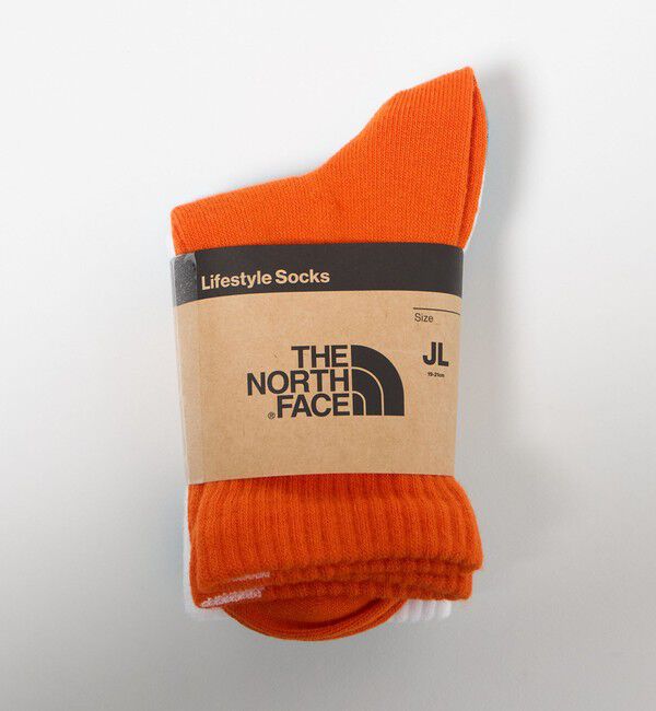 UNITED ARROWS green label relaxing「＜THE NORTH FACE＞ジャガード ロゴ 3P クルーソックス / キッズ  」|ソックス|