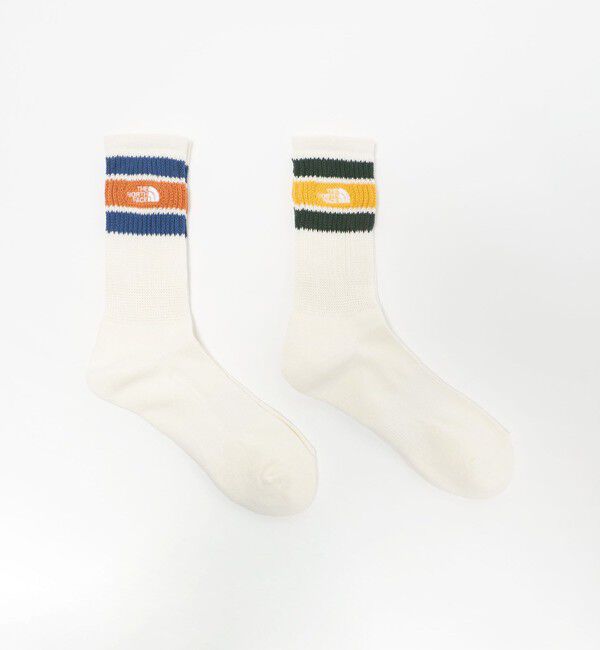 UNITED ARROWS green label relaxing「【WEB限定】＜THE NORTH FACE＞チューブ 2P クルー ソックス」|ソックス|OFF WHITE
