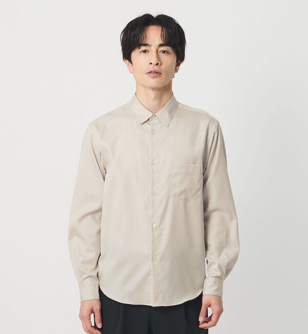 BEAUTY&YOUTH UNITED ARROWS「クリア オックスフォード レギュラー シャツ SLIM型 抗菌防臭機能付き」|シャツ・ブラウス|