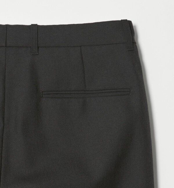 STEVEN ALAN「＜Steven Alan＞ ウール オックスフォード アウト ワンプリーツ スラックス」|スラックス|