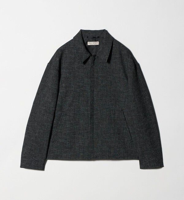 BEAUTY&YOUTH UNITED ARROWS「モノトーン ツイード ショート ブルゾン」|その他|