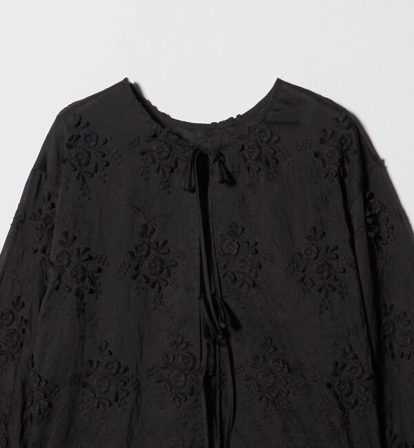 BEAUTY&YOUTH UNITED ARROWS「セルロースナイロン エンブロイダリーシャツ 2WAY」|シャツ・ブラウス|