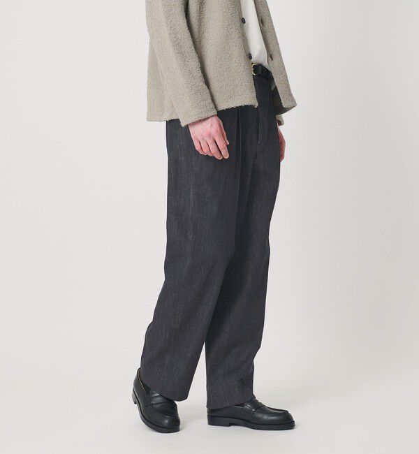 BEAUTY&YOUTH UNITED ARROWS「デニム 1P テーパードパンツ NO.9-Remix」|チノ|NAVY
