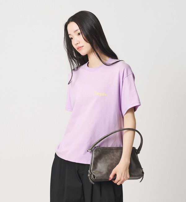 BEAUTY&YOUTH UNITED ARROWS「【別注】＜Samplee＞ショートスリーブ Tシャツ パープル」|Tシャツ・カットソー|PURPLE