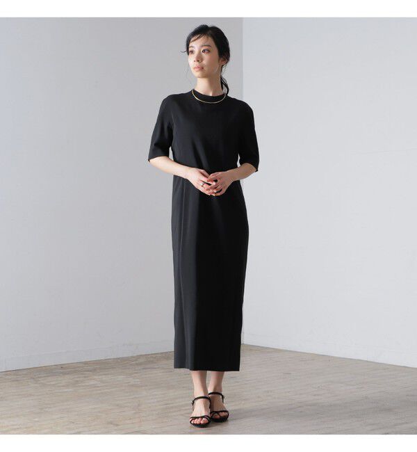 Demi-Luxe BEAMS 「AK+1 / スーパーブラック ワンピース」|ワンピース|