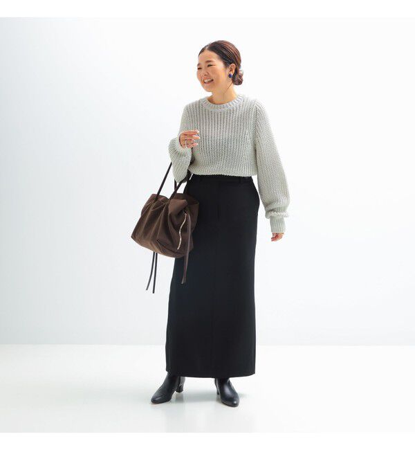 Demi-Luxe BEAMS 「畦編み ニット プルオーバー.M」|ニット・セーター|