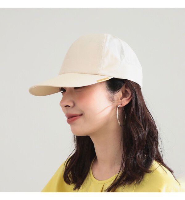 Demi-Luxe BEAMS 「ENTWURFEIN / YAEL キャップ」|ハット|ECRU