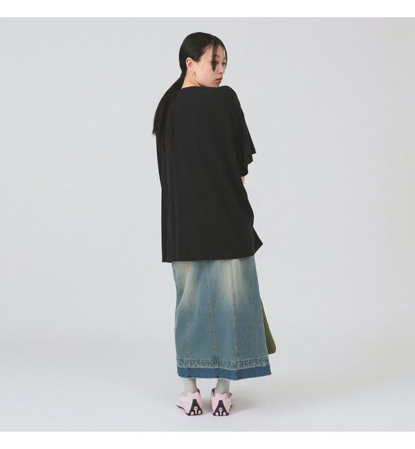 Ray BEAMS 「フロスト 加工 タック ビッグ Tシャツ」|Tシャツ・カットソー|