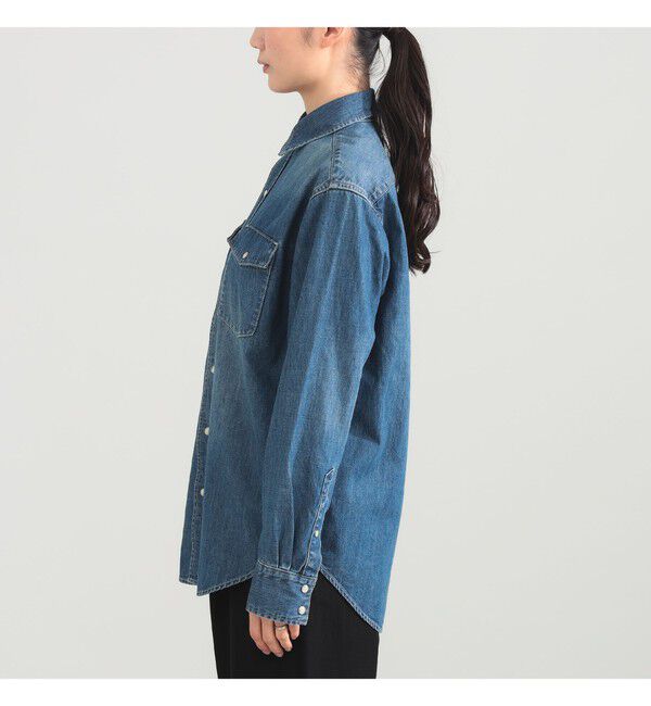 Demi-Luxe BEAMS 「AK+1 / 8オンス ウォッシュド シャツ」|シャツ・ブラウス|