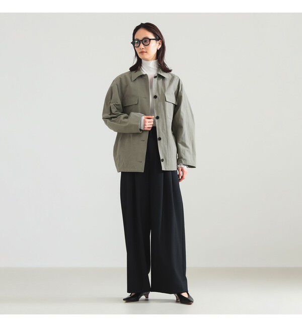 Demi-Luxe BEAMS 「ナチュラル ワッシャー ブルゾン」|ブルゾン・スタジャン|