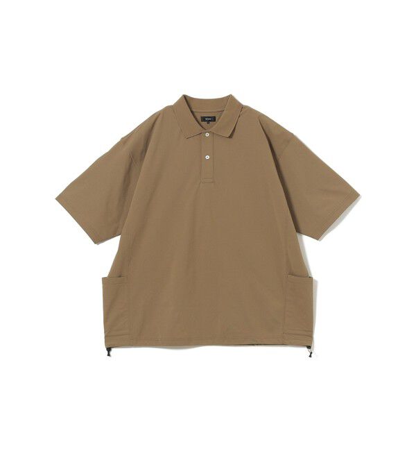 BEAMS「サイド ポケット ポロシャツ」|ポロシャツ|BEIGE