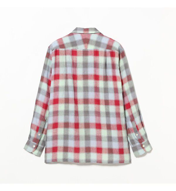 BEAMS PLUS「MOJITO / ABSHINTH SHIRT Linen Plaid」|シャツ・ブラウス|