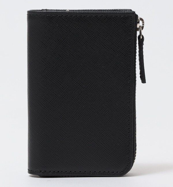 SHIPS「SHIPS:【SAFFIANO LEATHER】 イタリアンレザー キーケース」|キーケース|ブラック