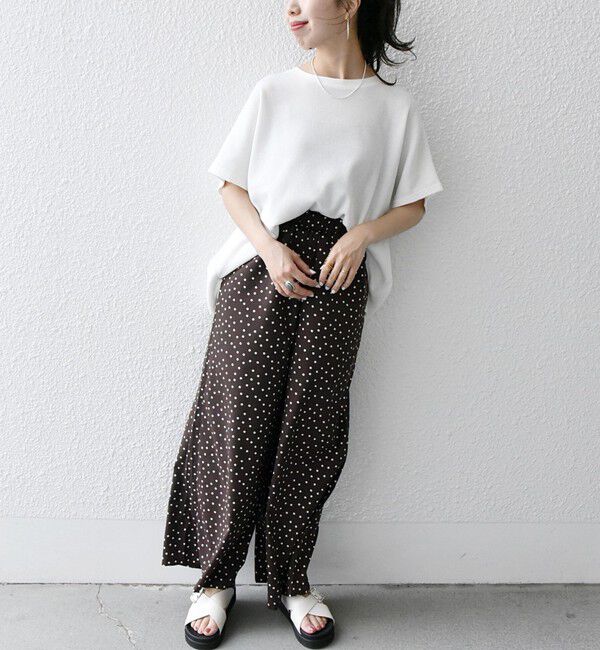SHIPS any「《一部追加予約》SHIPS any:〈洗濯機可能〉ワッフル ワイド TEE」|Tシャツ・カットソー|