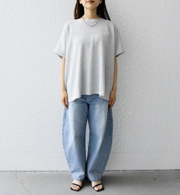 SHIPS any「《一部追加予約》SHIPS any:〈洗濯機可能〉ワッフル ワイド TEE」|Tシャツ・カットソー|