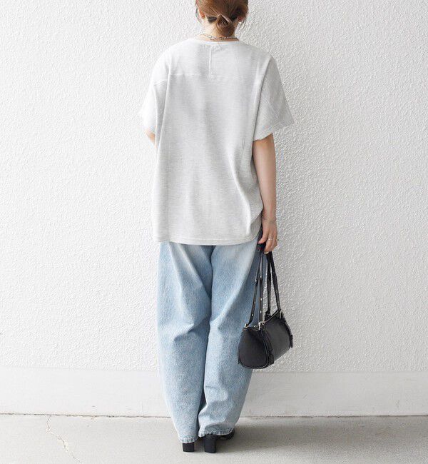 SHIPS any「《一部追加予約》SHIPS any:〈洗濯機可能〉ワッフル ワイド TEE」|Tシャツ・カットソー|