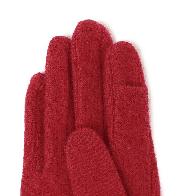 SHIPS for women「カシミヤ ミックス ジャージ グローブ」|手袋|