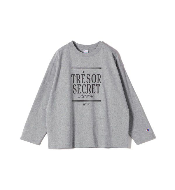 SHIPS for women「【SHIPS別注】Champion: プリント ロングスリーブ TEE」|Tシャツ・カットソー|