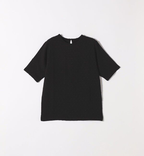 SHIPS any「SHIPS any:〈洗濯機可能〉カットドビー ジャージー クルーネック TEE」|Tシャツ・カットソー|