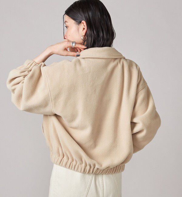 SHIPS for women「SHIPS NINE CASE:〈手洗い可能〉フリース ハーフ ジップ プルオーバー」|その他|