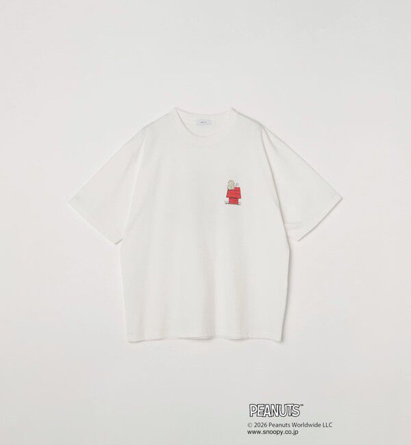 SHIPS any「SHIPS any: SNOOPY コラボ グラフィック プリント Tシャツ◇」|Tシャツ・カットソー|