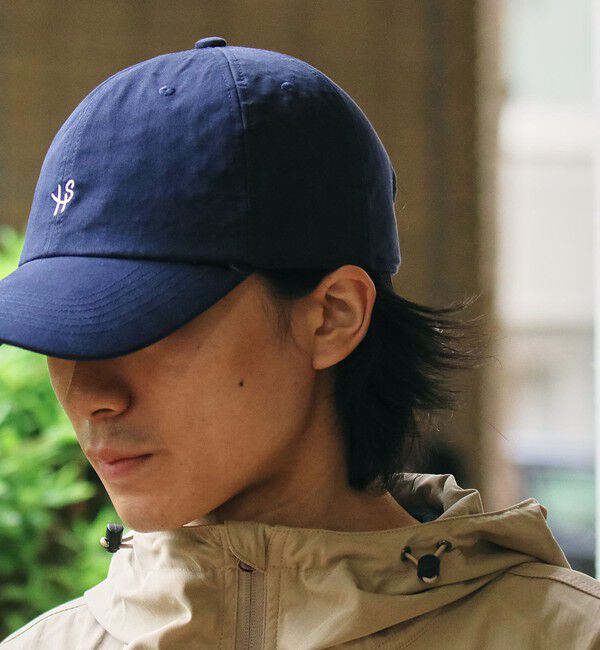 SHIPS「【WEB限定/SHIPS別注】SHIPS :コカゲル(R) ワンポイント ロゴ エンブロイダリー オーバーフィット キャップ」|キャップ・キャスケット|ネイビー