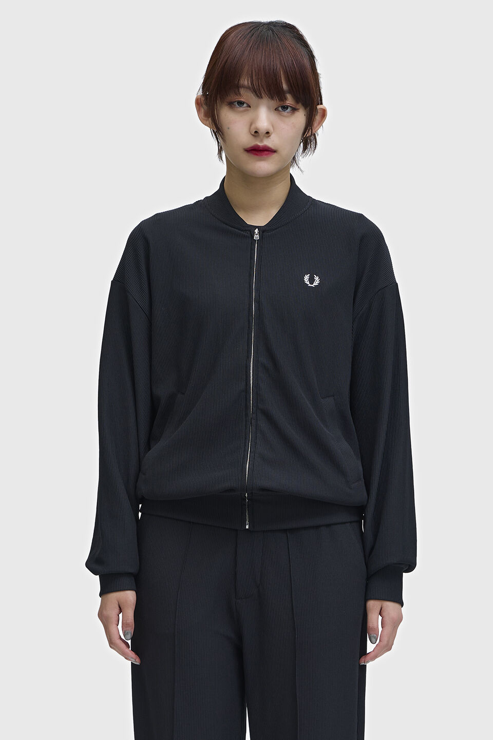 FRED PERRY 「Rib Tricot Bomber Jacket」|ブルゾン・スタジャン|