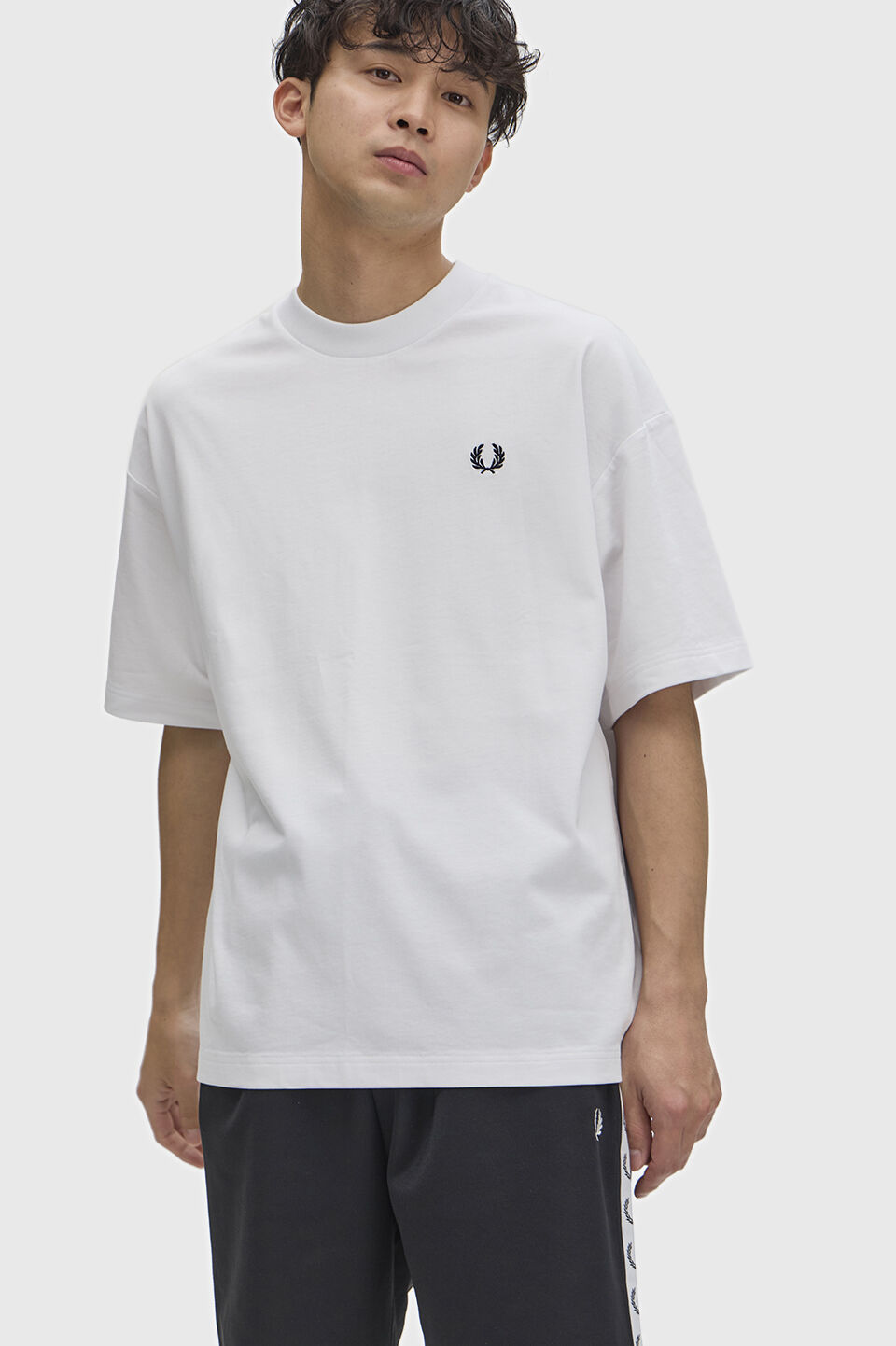 FRED PERRY 「Oversized T-Shirt」|Tシャツ・カットソー|WHITE