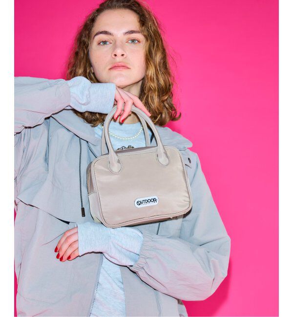 OUTDOOR PRODUCTS Usual Things「新色追加 2WAY CUBE BAG」|ショルダー・メッセンジャー|ベージュ