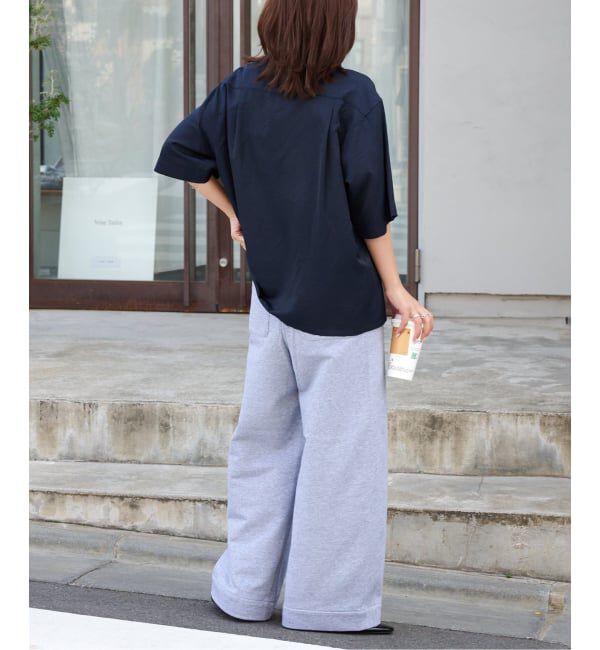 OUTDOOR PRODUCTS Usual Things「ヴィンテージタンブラーサテンオープンカラーシャツ　セットアップ対応」|シャツ・ブラウス|