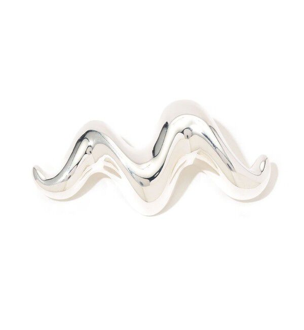 TOMORROWLAND GOODS「JAMIRAY WAVE SCULPTURE ブローチ」|ブローチ・コサージュ|81 シルバー