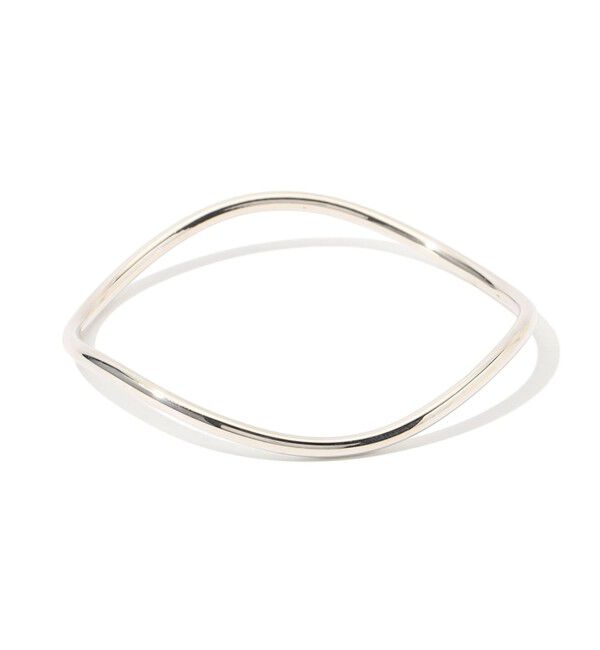 TOMORROWLAND GOODS「Nina&Jules Awry Thin バングル」|ブレスレット・バングル|81 シルバー