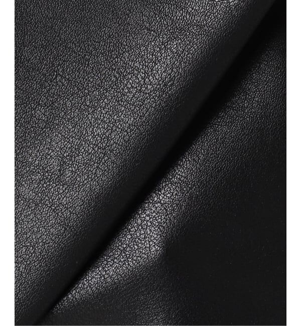  「FAUX LEATHER TOPS：ブラウス」|シャツ・ブラウス|