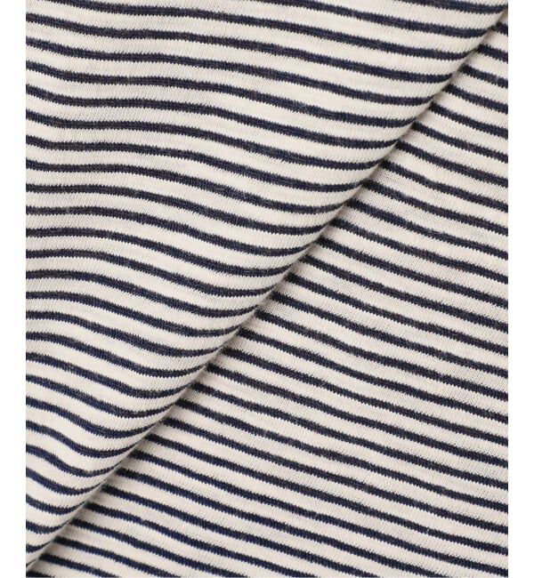  「《追加》[THE MOOD]スラブボーダーロングTシャツ」|Tシャツ・カットソー|