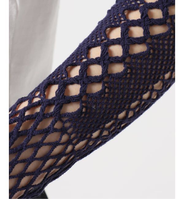  「EUCHRONIA STRETCH LACE SHORT TOP 261803：カットソー」|Tシャツ・カットソー|