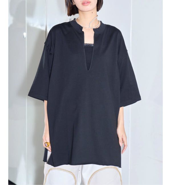  「《追加》KEY NECK Tシャツ」|Tシャツ・カットソー|