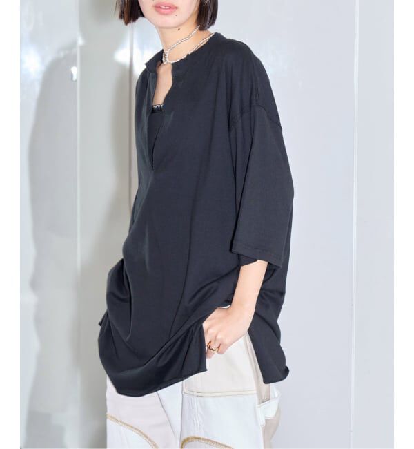  「《追加》KEY NECK Tシャツ」|Tシャツ・カットソー|